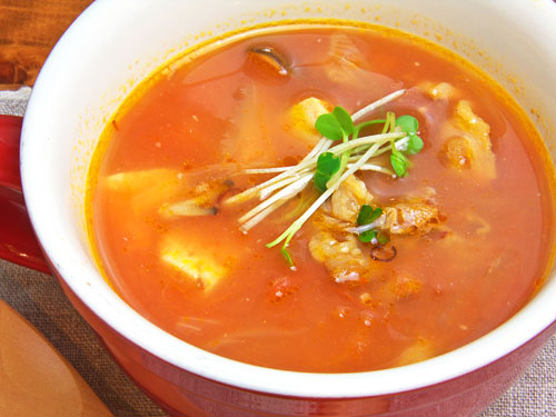 イストワール-豚肉と豆腐のトマト醤油スープ.jpg
